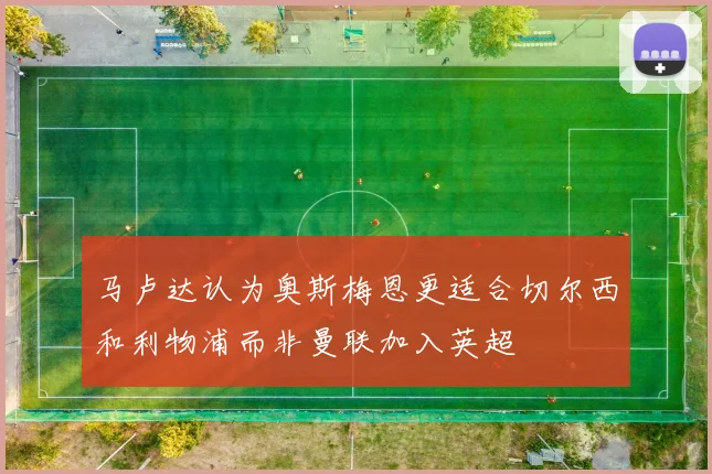 马卢达认为奥斯梅恩更适合切尔西和利物浦而非曼联加入英超